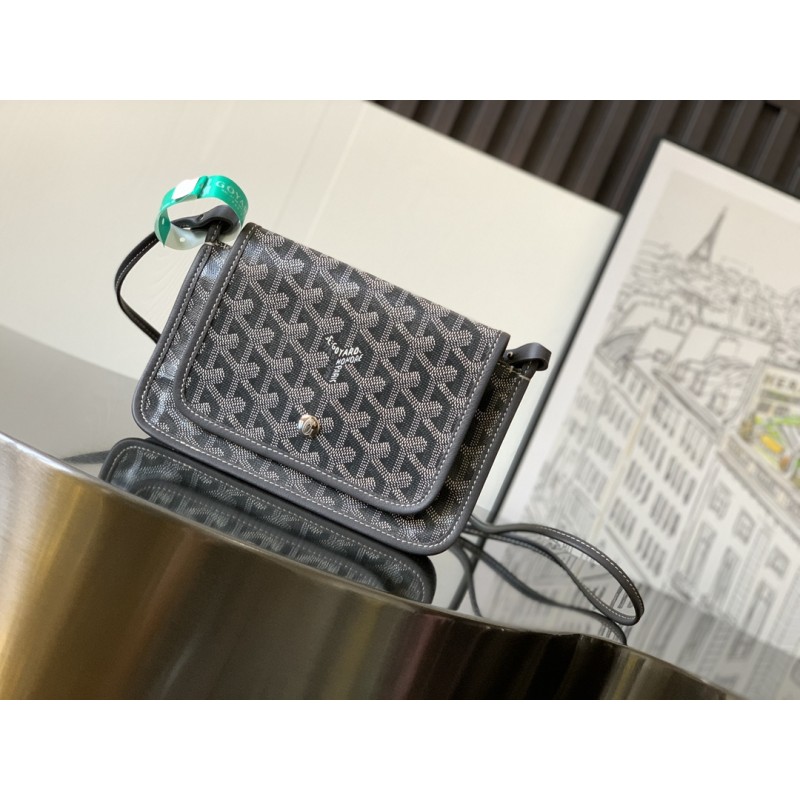 Goyard Plumet Pocket Wallet Grey 870