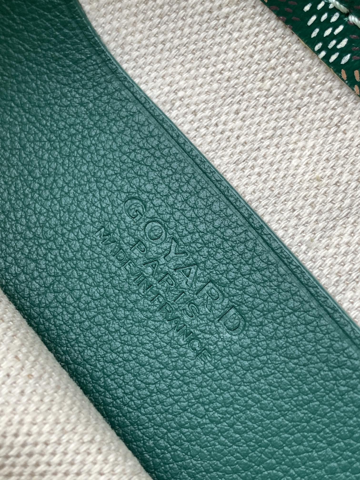 Goyard Plumet Pocket Wallet Green 893