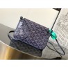 Goyard Plumet Pocket Wallet Navy Blue 964