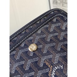 Goyard Plumet Pocket Wallet Navy Blue 964