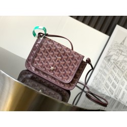 Goyard Plumet Pocket Wallet Burgundy 782